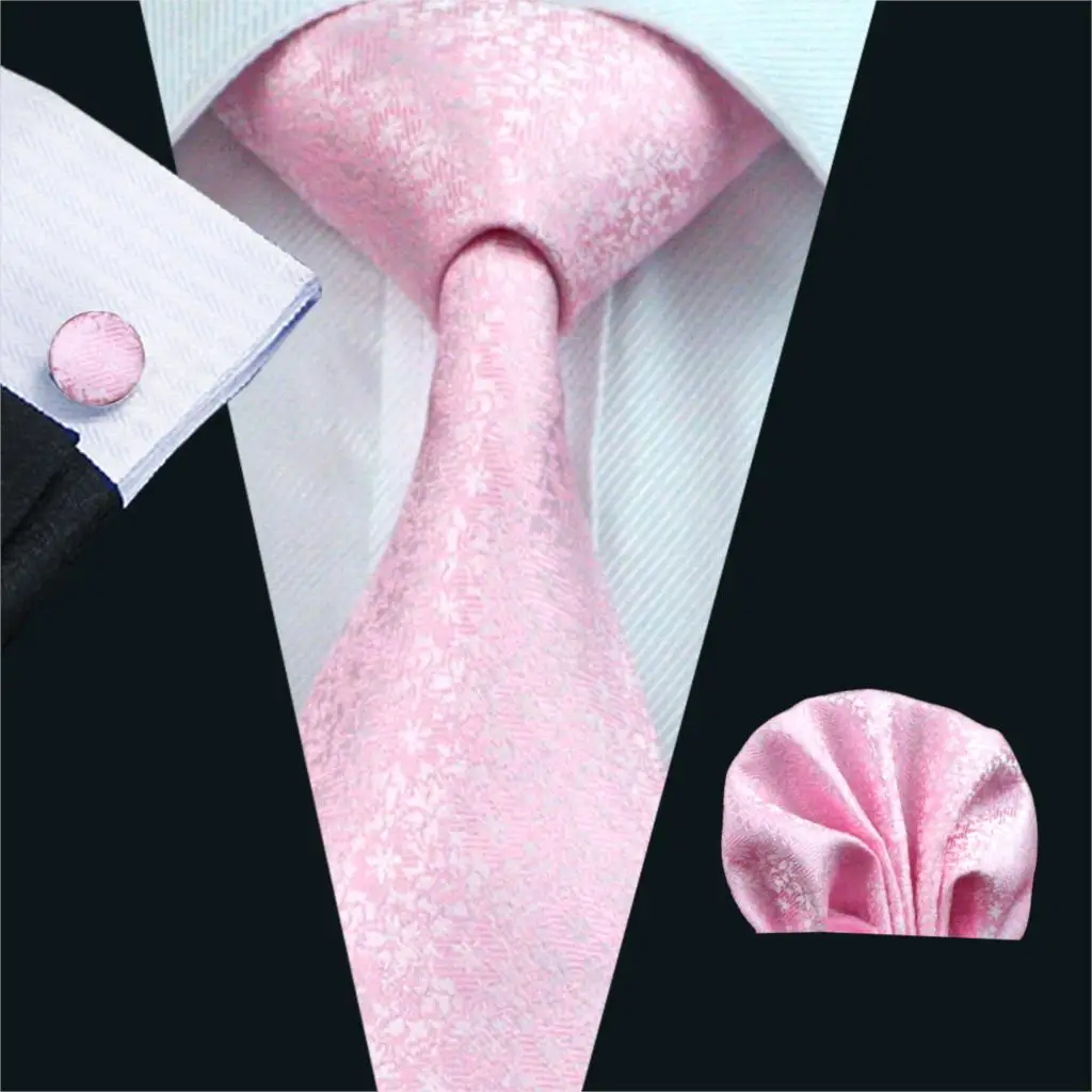FA-327 Men`s Tie Pink Floral Silk Jacquard Woven Classic Tie Hanky Cufflinks Set For Men Business Wedding Party Free Shipping
FA-327 Men`s Tie Pink Floral Silk Jacquard Woven Classic Tie Hanky Cufflinks Set For Men Business Wedding Party Free Shipping