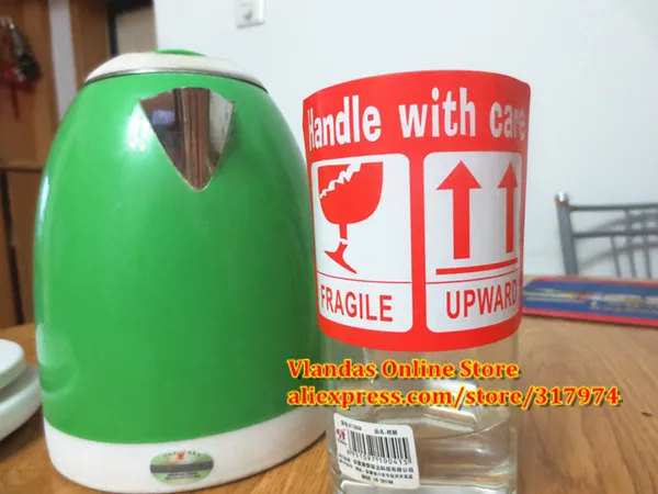 Handle With Care, Fragile, Upward Instrustion Lables76x100mm Free Shipping SYBQ-030
Handle With Care, Fragile, Upward Instrustion Lables76x100mm Free Shipping SYBQ-030