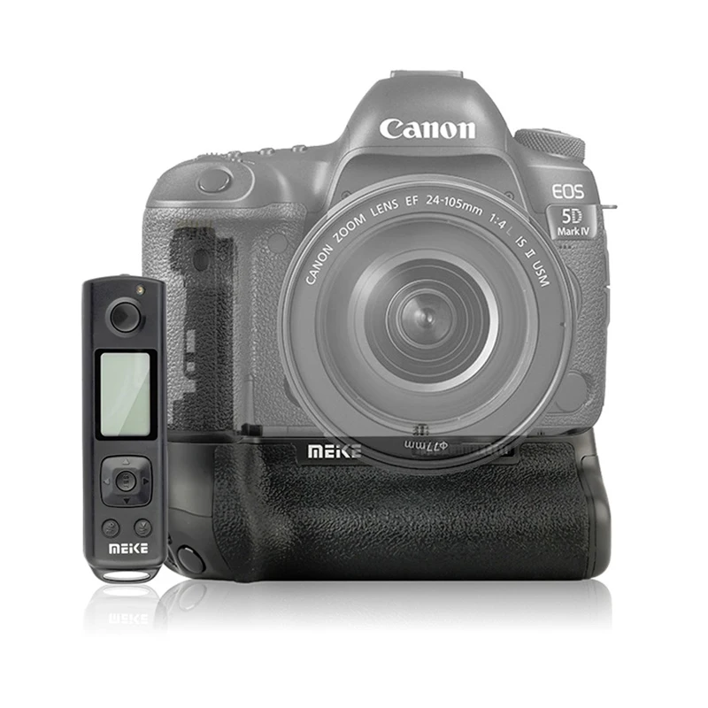 Meike MK-5D4 PRO Battery Grip Vertical shoting With 2.4G Wireless Remote for Canon 5D Mark IV Camera
Meike MK-5D4 PRO Battery Grip Vertical shoting With 2.4G Wireless Remote for Canon 5D Mark IV Camera