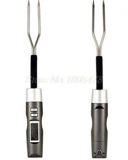 50PCS Fork-styled Food Thermometer with Safety Caps LCD Programmed Digital Oven Grilling Roasting BBQ Meat Thermometer
50PCS Fork-styled Food Thermometer with Safety Caps LCD Programmed Digital Oven Grilling Roasting BBQ Meat Thermometer