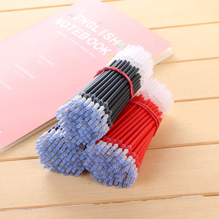 20 pcs/lot Gel Pen Refill 0.5mm Red Blue Black Signature Ink Refills Office School Stationery Writing Supplies
20 pcs/lot Gel Pen Refill 0.5mm Red Blue Black Signature Ink Refills Office School Stationery Writing Supplies