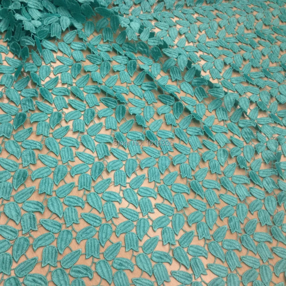 125cm Width AQUA BLUE african chemical lace water soluble cord guipure lace fabric DHL Shipping
125cm Width AQUA BLUE african chemical lace water soluble cord guipure lace fabric DHL Shipping