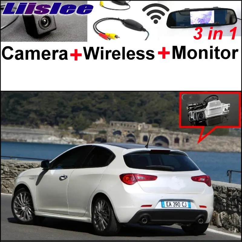 Беспроводной приемник Liislee 3 в 1 специальная Wi Fi камера + зеркальный монитор Легкая