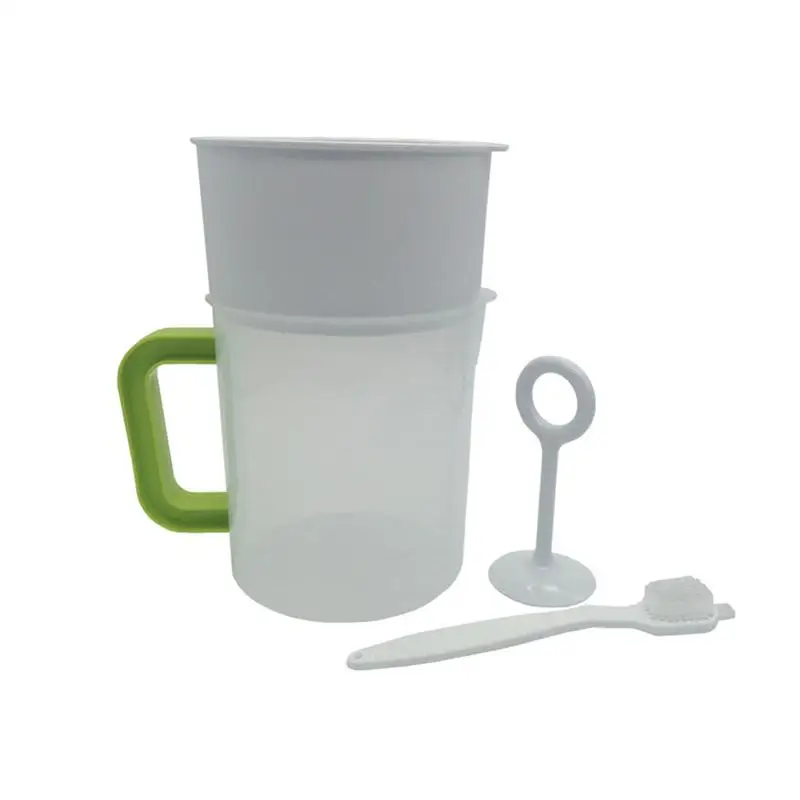 4PCS 1.5L Plastic Soy Milk Maker Filter Set Soy Milk Strainer Nut Milk Bag Alternative including Filter Cup Rod Brush
4PCS 1.5L Plastic Soy Milk Maker Filter Set Soy Milk Strainer Nut Milk Bag Alternative including Filter Cup Rod Brush