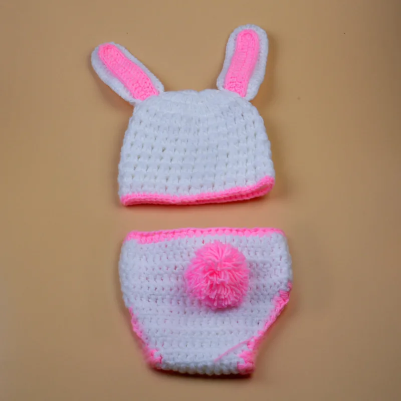 Newborn Baby Bunny Rabbit Crochet Knitted Photography Props Newborn Baby Outfits Diaper Costume Unisex Knit Corchet Clothes
Newborn Baby Bunny Rabbit Crochet Knitted Photography Props Newborn Baby Outfits Diaper Costume Unisex Knit Corchet Clothes