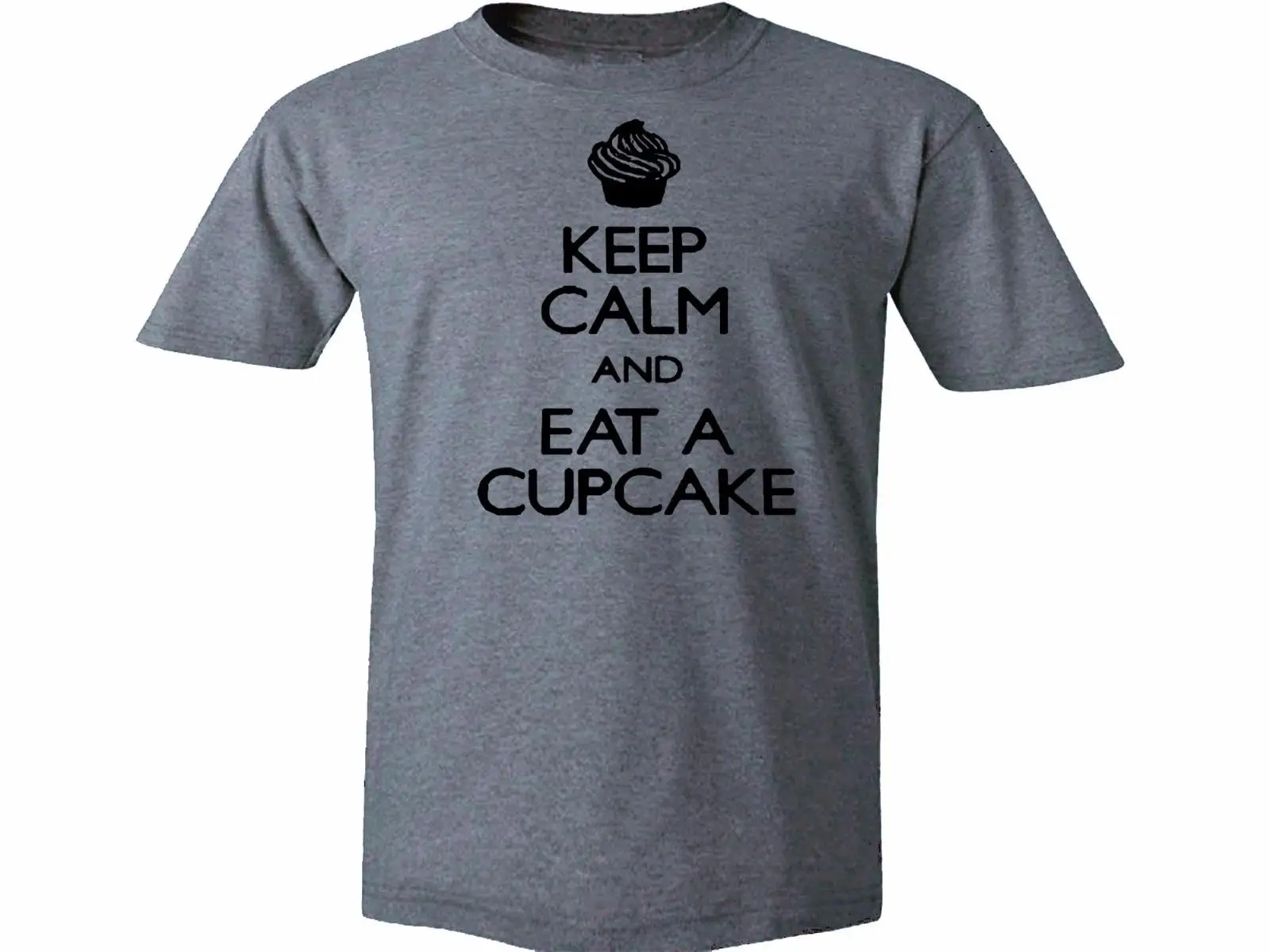 2019 Keep calm & eat a Cupcake funny parody gifts gray 100% cotton new t-shirt
2019 Keep calm & eat a Cupcake funny parody gifts gray 100% cotton new t-shirt