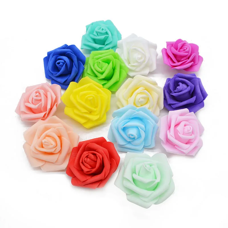 20Pcs 6cm Foam Flower Head Artificial Rose Flowers Wedding Decorations PE Foam Roses DIY Flores Scrapbooking Wreath Home Decor
20Pcs 6cm Foam Flower Head Artificial Rose Flowers Wedding Decorations PE Foam Roses DIY Flores Scrapbooking Wreath Home Decor