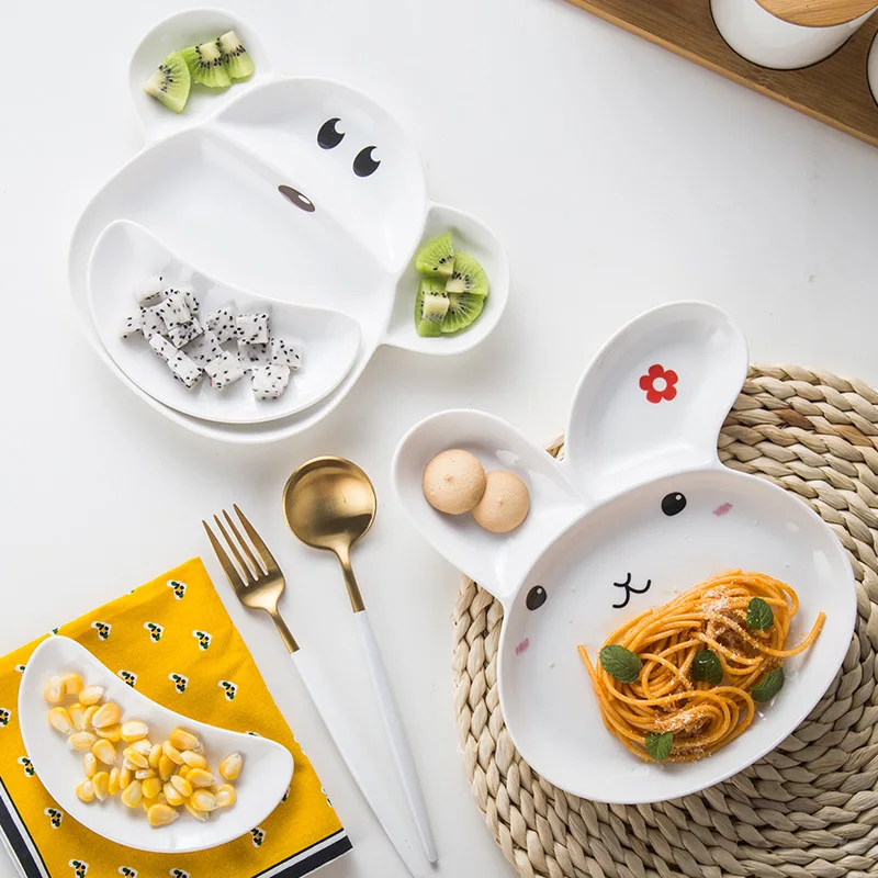 NEW Creative Ceramic Children's Plate Cute Cartoon Western Plate Monkey Rabbit Modeling Breakfast Tray Tableware Dessert Dish
NEW Creative Ceramic Children's Plate Cute Cartoon Western Plate Monkey Rabbit Modeling Breakfast Tray Tableware Dessert Dish