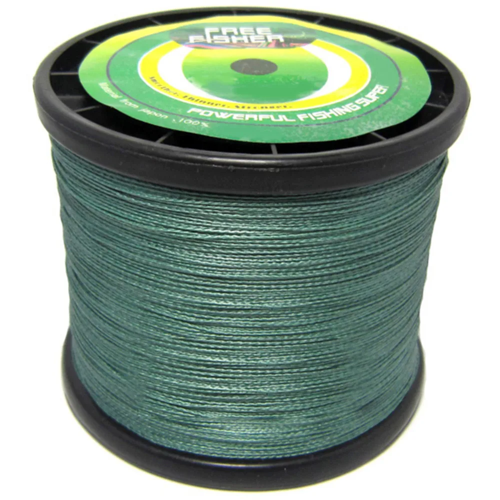 FreeFisher 1000M PE Braided Fishing Line Strong Japan Multifilament Lines 4 Strands Fishing Tackles Fishing Briad Wire Green
FreeFisher 1000M PE Braided Fishing Line Strong Japan Multifilament Lines 4 Strands Fishing Tackles Fishing Briad Wire Green