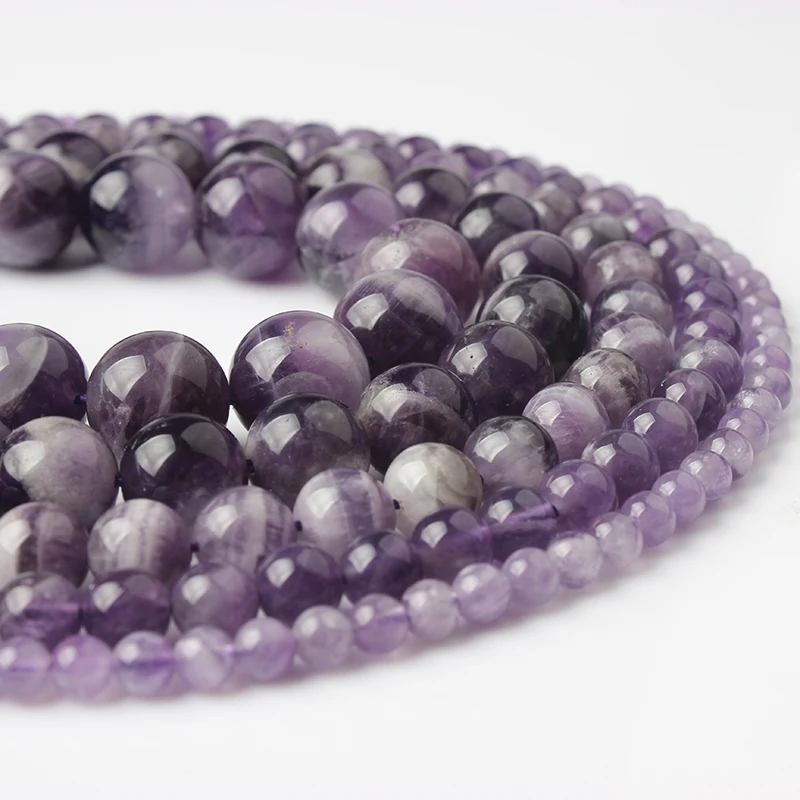 Natural Stone Beads 8mm Striped Amethyst Loose Beads For Jewelry Making DIY Charm Bracelet Necklace Accessories Women Present
Natural Stone Beads 8mm Striped Amethyst Loose Beads For Jewelry Making DIY Charm Bracelet Necklace Accessories Women Present