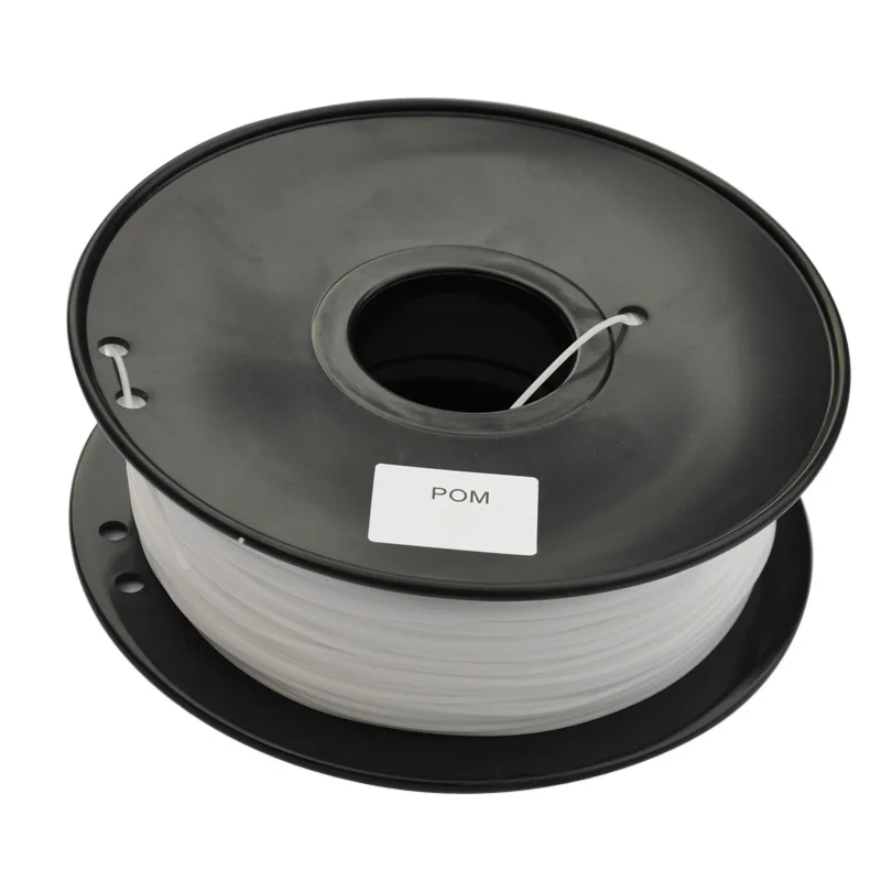3D Printer Filament POM(Polyformaldehyde) 1.75mm/3mm 1kg/2.2lbs Plastic Consumables Material
3D Printer Filament POM(Polyformaldehyde) 1.75mm/3mm 1kg/2.2lbs Plastic Consumables Material