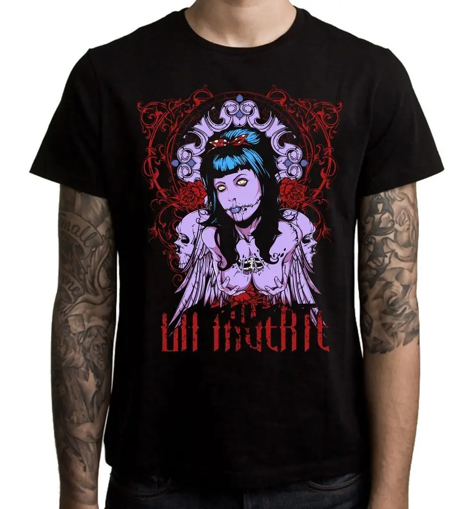 New Brand Hot La Muerte Day Of The Dead Skull Men'S T-Tee Shirt - Goth Emo Tattoo Tee Shirt
New Brand Hot La Muerte Day Of The Dead Skull Men'S T-Tee Shirt - Goth Emo Tattoo Tee Shirt