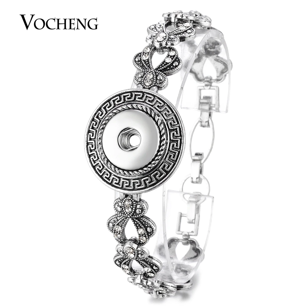 10PCS/Lot Vocheng Ginger Snap Button Bracelet Vintage Style with Crystal 18mm Interchangeable Jewelry NN-565*10
10PCS/Lot Vocheng Ginger Snap Button Bracelet Vintage Style with Crystal 18mm Interchangeable Jewelry NN-565*10