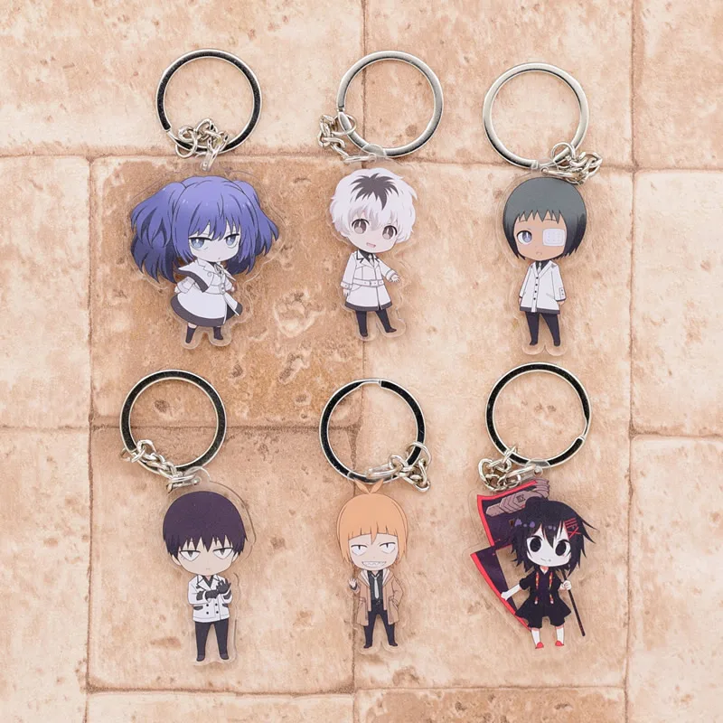 2019 Tokyo Ghoul RE Keychain QS Sasaki Haise Double Sided Acrylic Key Chain Pendant Anime Accessories Cartoon Key Ring
2019 Tokyo Ghoul RE Keychain QS Sasaki Haise Double Sided Acrylic Key Chain Pendant Anime Accessories Cartoon Key Ring