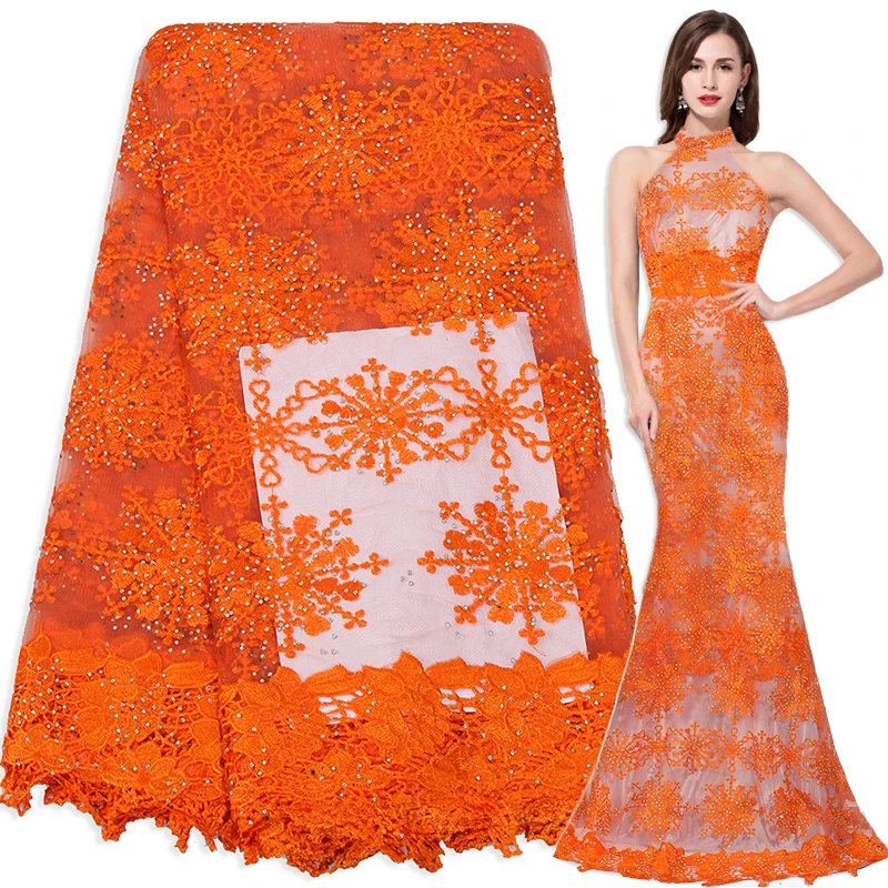 New French Tulle Embroidered Rhinestone African Lace Trim Sewing DIY Fashion Nigerian Fabric Women Dress Handcut Net Lace Fabric
New French Tulle Embroidered Rhinestone African Lace Trim Sewing DIY Fashion Nigerian Fabric Women Dress Handcut Net Lace Fabric