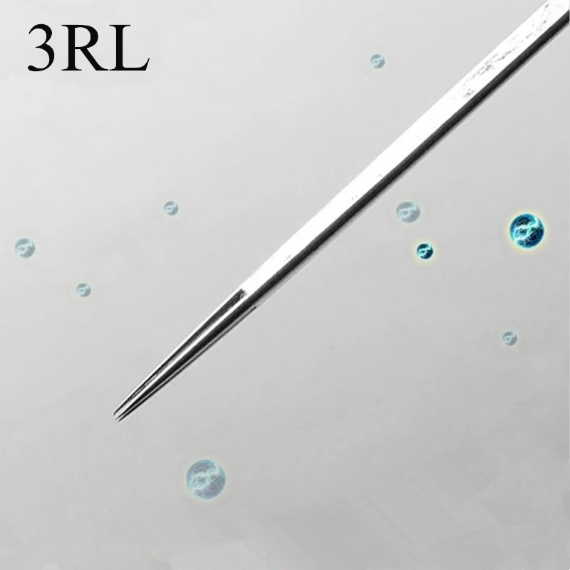 Box Of 50pcs Disposable Sterilized 3RL Tattoo Needles (3 Round Liner) Wholesale Supply
Box Of 50pcs Disposable Sterilized 3RL Tattoo Needles (3 Round Liner) Wholesale Supply