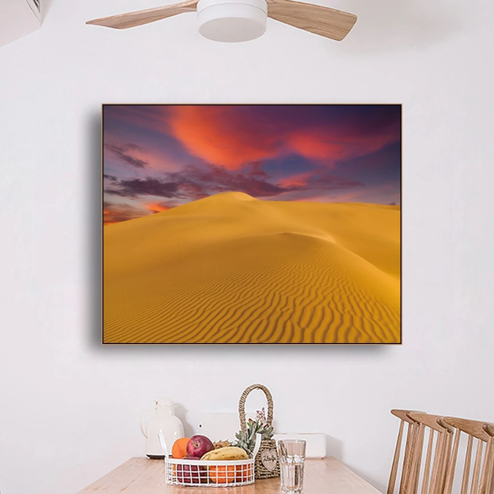 Laeacco Golden Yellow Desert Landscape Poster Wall Art Prints Modern Room Decoration Canvas Painting Modern Home Decor Picture
Laeacco Golden Yellow Desert Landscape Poster Wall Art Prints Modern Room Decoration Canvas Painting Modern Home Decor Picture