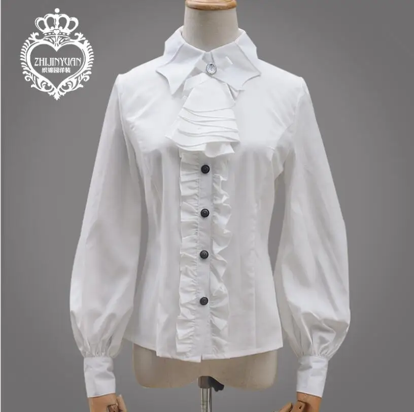 2019 autumn new Lolita bat collar Gothic retro slim long-sleeved shirt fashion temperament shirt
2019 autumn new Lolita bat collar Gothic retro slim long-sleeved shirt fashion temperament shirt