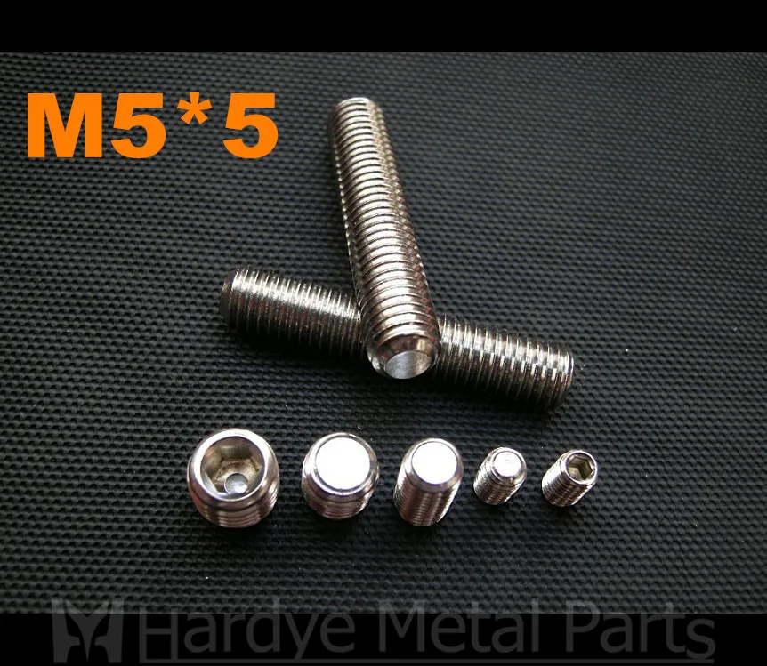 500 шт./лот M5 * 5 DIN913 нержавеющей стали с шестигранной комплект винт с плоской точки Винты без головки
500 шт./лот M5 * 5 DIN913 нержавеющей стали с шестигранной комплект винт с плоской точки Винты без головки
