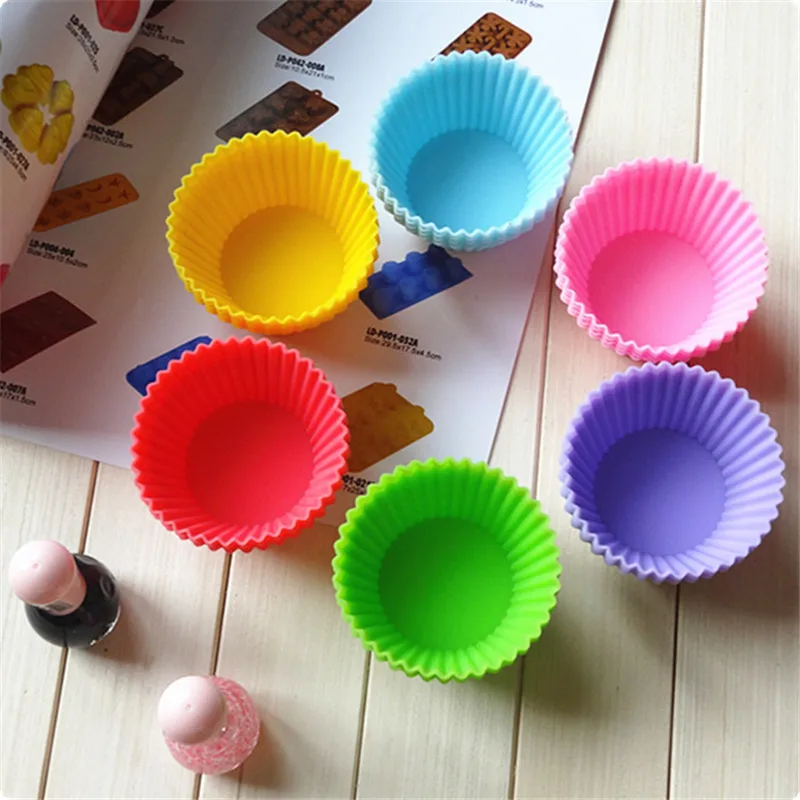 2Pc Soft Silicone Round Cake Muffin Chocolate Cupcake Mold Liner Baking Cup Mould
2Pc Soft Silicone Round Cake Muffin Chocolate Cupcake Mold Liner Baking Cup Mould