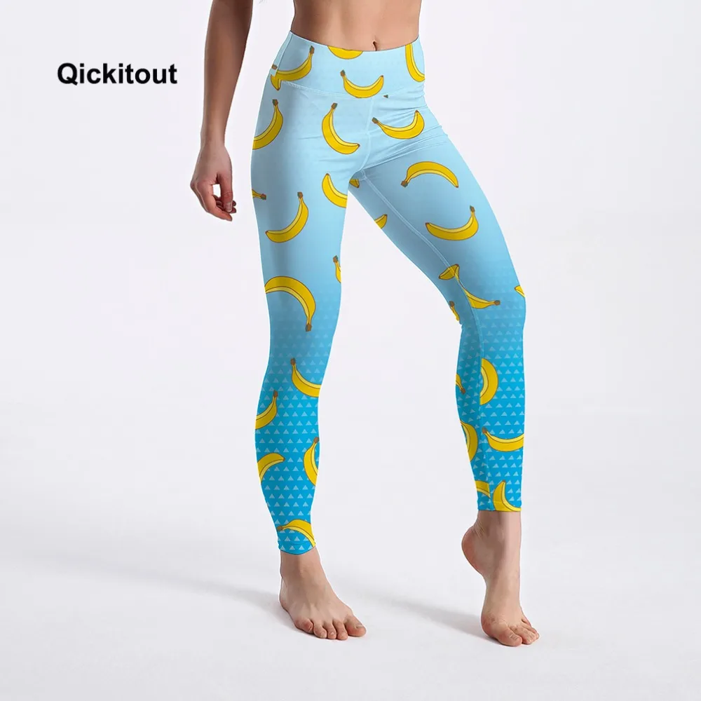 Qickitout Women Leggings Banana Digital Print Trousers Woman Stretch High Waist Pants Girl's Casual Pants Quick Drying Clothes
Qickitout Women Leggings Banana Digital Print Trousers Woman Stretch High Waist Pants Girl's Casual Pants Quick Drying Clothes