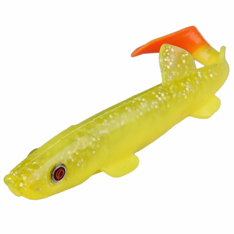 4Pcs Soft Bait 12cm 14.5g T-tail Artificial Silicone Carp Fishing Lure Lifelike Worm Swimbait for Bass Jigging Wobblers Pesca
4Pcs Soft Bait 12cm 14.5g T-tail Artificial Silicone Carp Fishing Lure Lifelike Worm Swimbait for Bass Jigging Wobblers Pesca