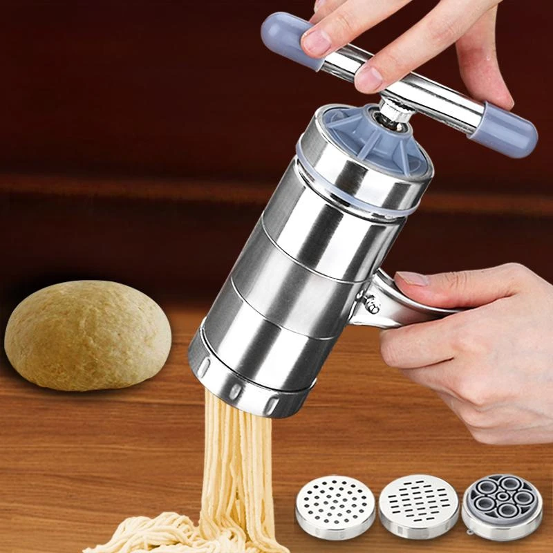 Гарантия качества нержавеющая сталь ручной прибор для лапши чайник Pastas машина