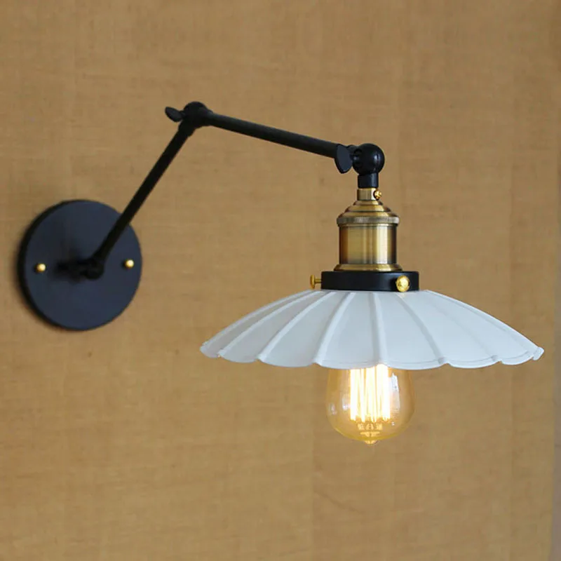 Industrial Metal classic white creative concertina type adjustable wall lamp wall lighting for Workroom Loft Bedroom
Industrial Metal classic white creative concertina type adjustable wall lamp wall lighting for Workroom Loft Bedroom