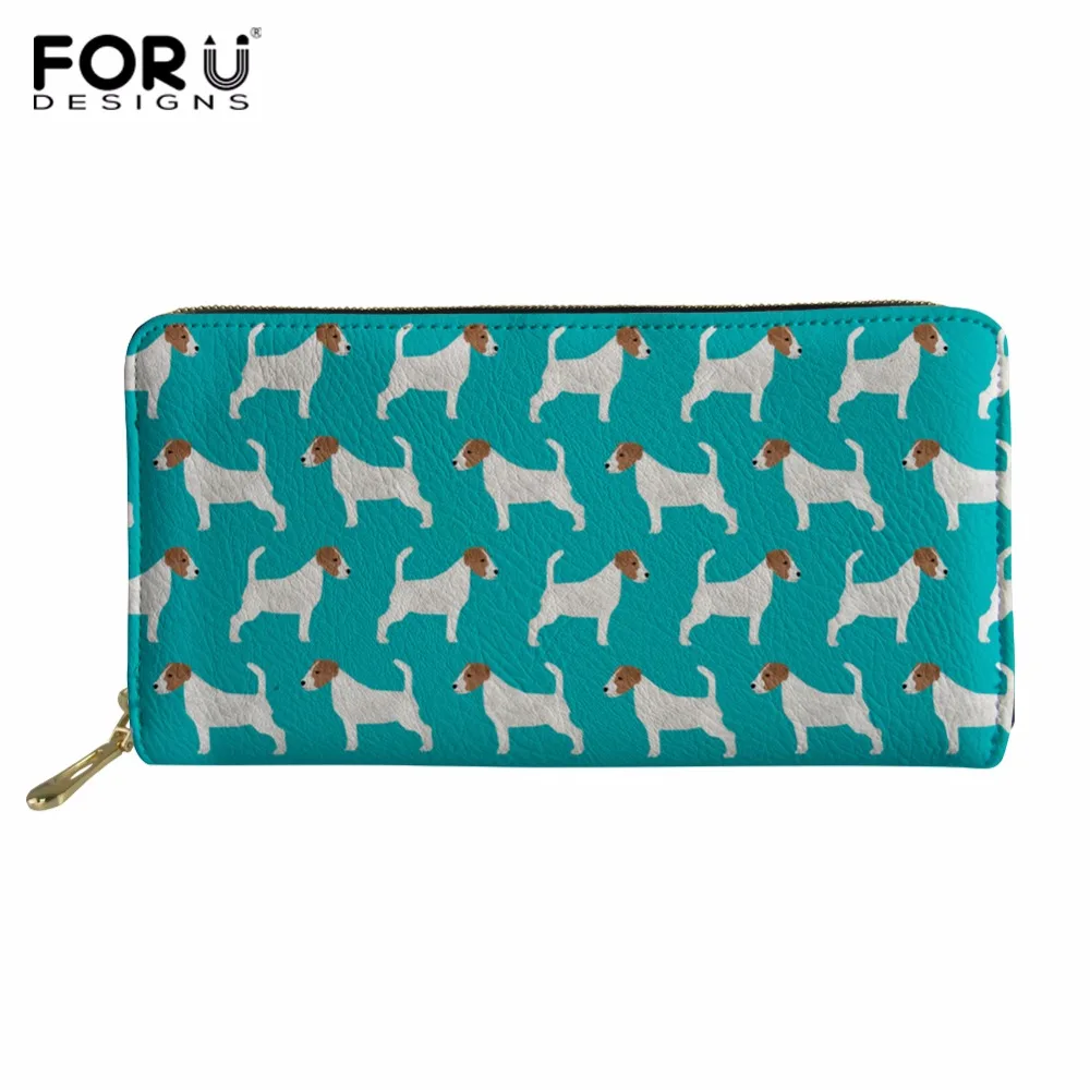 FORUDESIGNS Women Purse Jack Russell Terrie Long Wallet Coin Bag Purse Zipper Clutch Phone Purse Ladies carteira feminina
FORUDESIGNS Women Purse Jack Russell Terrie Long Wallet Coin Bag Purse Zipper Clutch Phone Purse Ladies carteira feminina