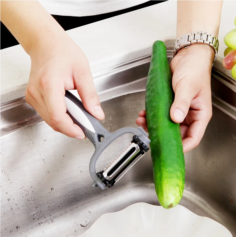 600PCS Multifunctional Rotary Carrot Potato Peeler Melon Gadget Vegetable Fruit turnip Slicer Cutter Kitchen Cookig Tools
600PCS Multifunctional Rotary Carrot Potato Peeler Melon Gadget Vegetable Fruit turnip Slicer Cutter Kitchen Cookig Tools