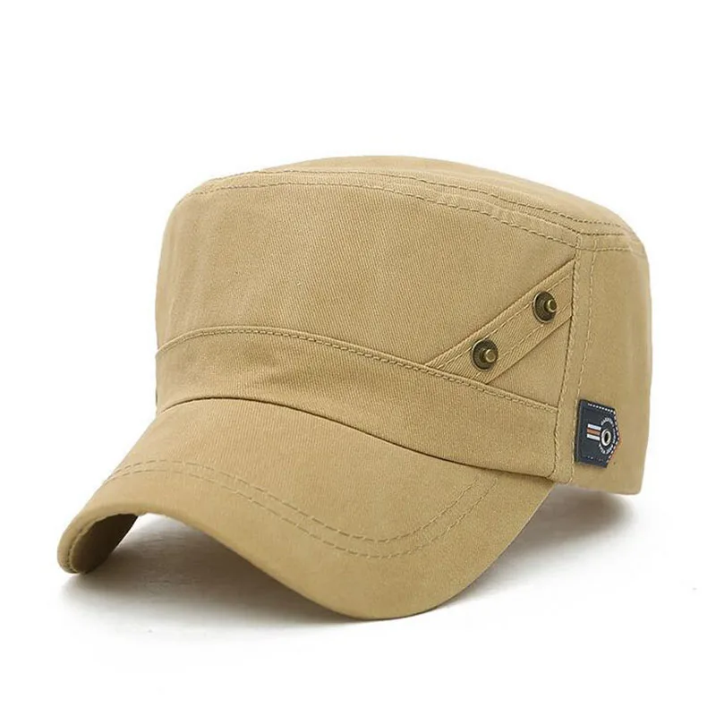 BINGYUANHAOXUAN 2018 Cotton Military Hats for Men Classic Flat Hat Snapback Baseball Caps
BINGYUANHAOXUAN 2018 Cotton Military Hats for Men Classic Flat Hat Snapback Baseball Caps