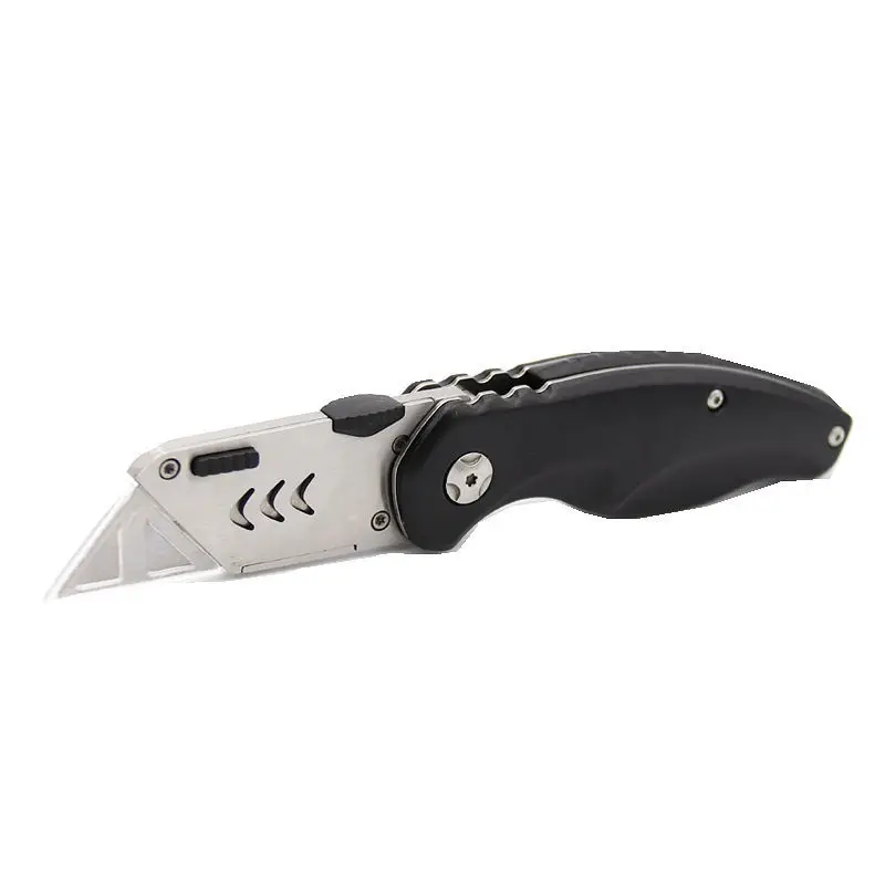 Folding paper cutter Rapid replacement of blade cutter for heavy aluminium handle lock Utility knife
Folding paper cutter Rapid replacement of blade cutter for heavy aluminium handle lock Utility knife