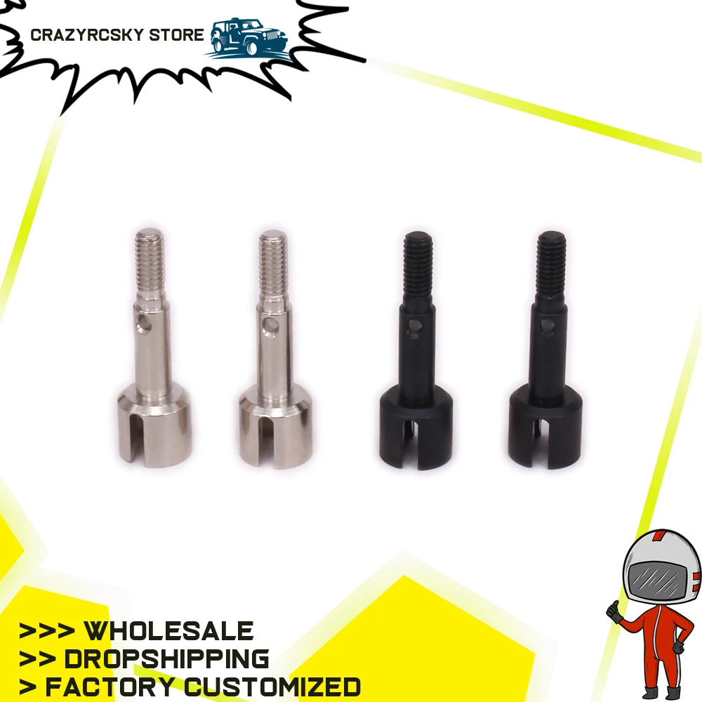 2PCS #45 Stainless Silver Iron Black Steel Wheel Axle Shaft For Rc Hobby Car 1/10 Hpi Rs4 Dog Bone Universal Joint Shaft 116034
2PCS #45 Stainless Silver Iron Black Steel Wheel Axle Shaft For Rc Hobby Car 1/10 Hpi Rs4 Dog Bone Universal Joint Shaft 116034