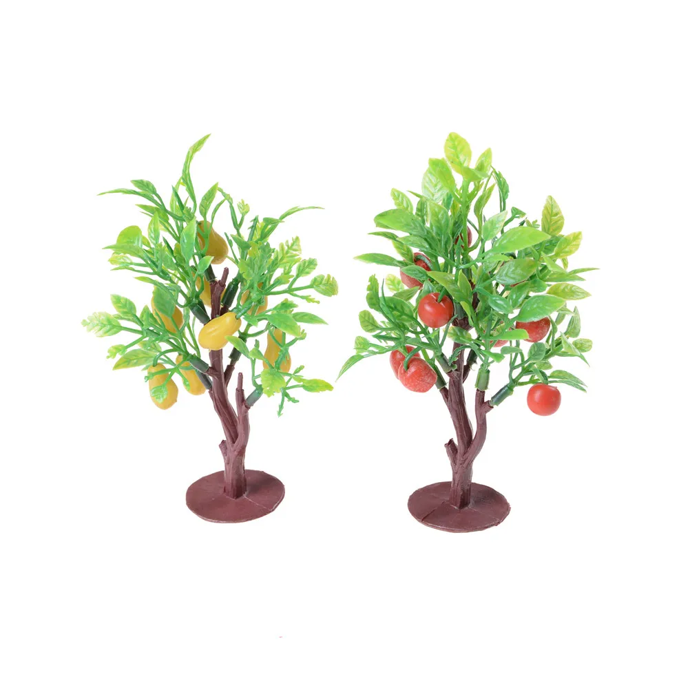 2pcs 10cm Fruit Tree Model Railway Park Layout Scenery Dollhouse Decor architectural model landscaping Railway War game layouts
2pcs 10cm Fruit Tree Model Railway Park Layout Scenery Dollhouse Decor architectural model landscaping Railway War game layouts