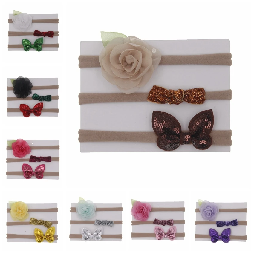Yundfly 3pcs/lot Baby Girls Hairbands Rose Flowers Sequin Bows Kids Infant Headbands Children Girl Hair Accessories Gift Set
Yundfly 3pcs/lot Baby Girls Hairbands Rose Flowers Sequin Bows Kids Infant Headbands Children Girl Hair Accessories Gift Set