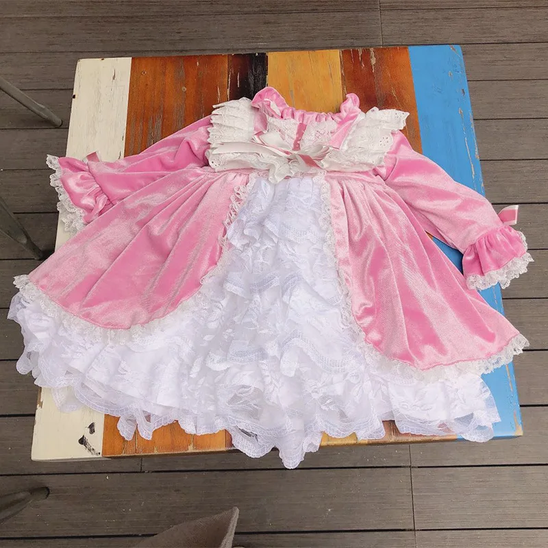 Roimyal оптовая продажа испанское платье принцессы семь рукавов Тяжелая