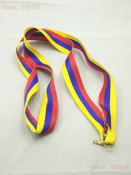 

Medal Ribbon Ribbons Quality Hook Yellow Purple Red Unisex Gymnastics Award National Flag School Sport Day Hot Sale 2021
