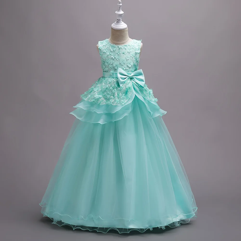 Girls Flower Bow Princess Tutu Dress Toddler Teenage Kids Girl Birthday Wedding Party Lace Dress Christmas Vestidos Ball Gown
Girls Flower Bow Princess Tutu Dress Toddler Teenage Kids Girl Birthday Wedding Party Lace Dress Christmas Vestidos Ball Gown
