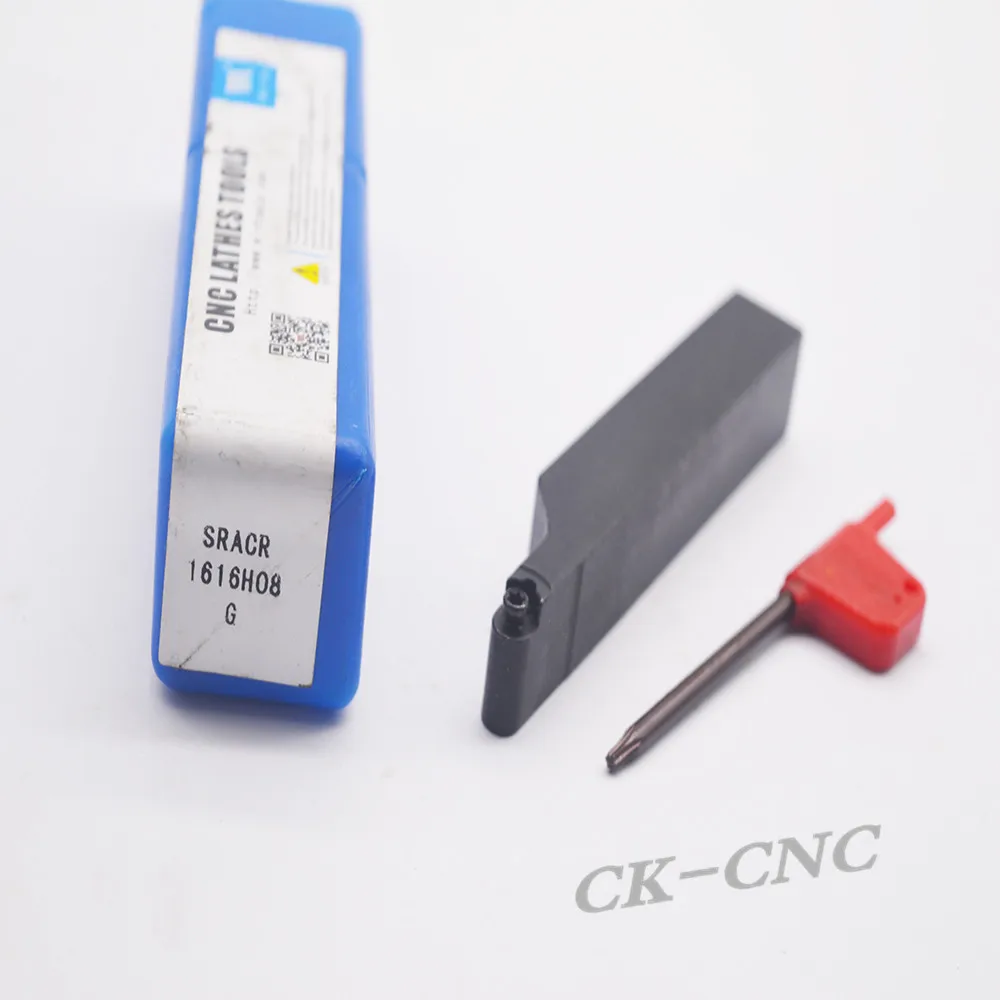 SRACR1616H08 16*16*100mm 360degreeCNC Lathe External Cutting Tool Right Holder For RC**0803MO inserts
SRACR1616H08 16*16*100mm 360degreeCNC Lathe External Cutting Tool Right Holder For RC**0803MO inserts