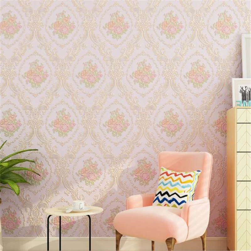 new Warm pastoral non-woven wallpaper 3D stereo European flower bedroom living room TV background wallpaper embossed thickening
new Warm pastoral non-woven wallpaper 3D stereo European flower bedroom living room TV background wallpaper embossed thickening