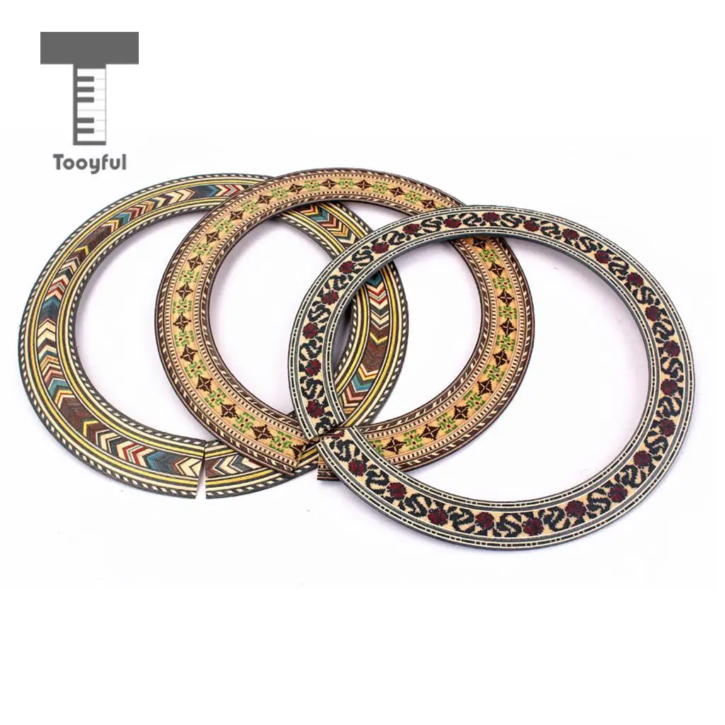 3Pcs Luthier Tool Roseta Guitarra Clasica Rosewood Acoustic Classical Guitar Soundhole Rosette Inlay Guitar Sound Hole DIY Decor
3Pcs Luthier Tool Roseta Guitarra Clasica Rosewood Acoustic Classical Guitar Soundhole Rosette Inlay Guitar Sound Hole DIY Decor