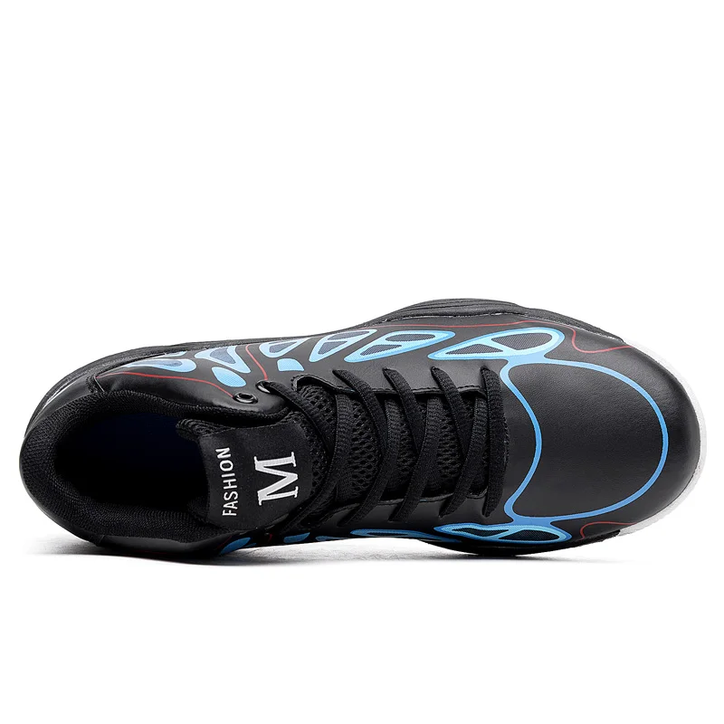 New Arrival Men PU Leather Basketball Shoes Air Cushioning Comfort Athletic Sports Shoes Breathable Antiskid and Wear-resistant
New Arrival Men PU Leather Basketball Shoes Air Cushioning Comfort Athletic Sports Shoes Breathable Antiskid and Wear-resistant