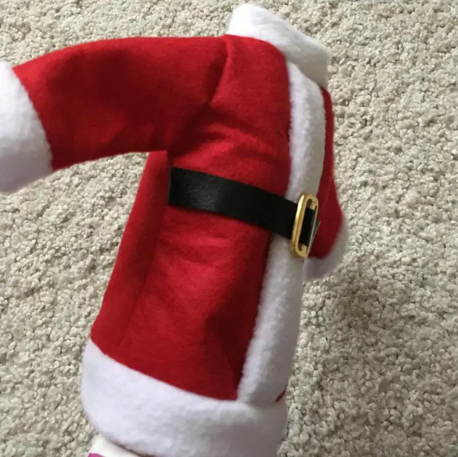 1pcs Christmas Wine Bottle Cover Decor Santa Claus Clothes Bottle Cover Kitchen Decoration for New Year Xmas Dinner Party
1pcs Christmas Wine Bottle Cover Decor Santa Claus Clothes Bottle Cover Kitchen Decoration for New Year Xmas Dinner Party