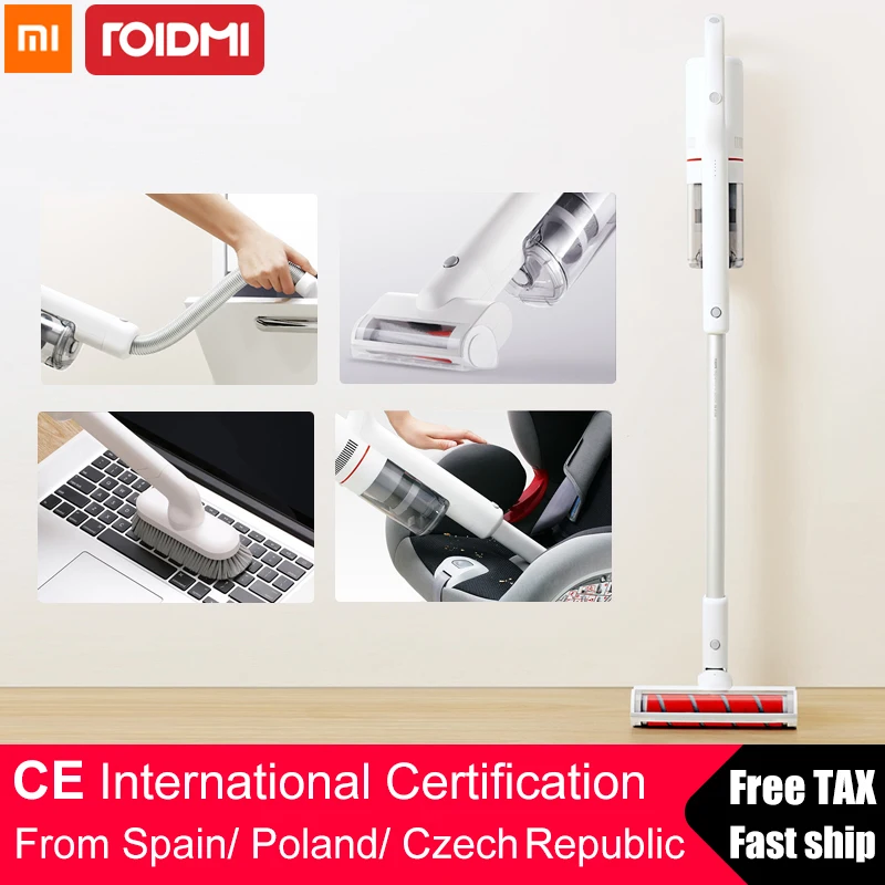 Оригинальный Xiaomi Roidmi F8 ручной пылесос для домашнего низкая Шум пылесборника