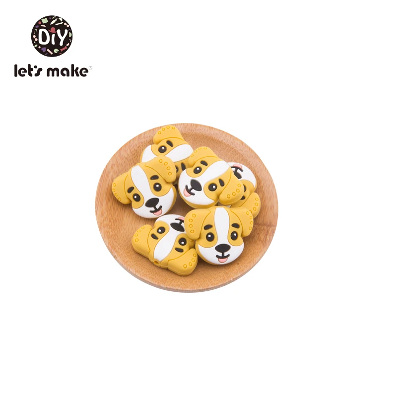 Silicone Beads BPA Free Silicone Teething Necklace Accessories Nursing Cartoon Dogs Animals Teething Toys 5pcs Baby Teether
Silicone Beads BPA Free Silicone Teething Necklace Accessories Nursing Cartoon Dogs Animals Teething Toys 5pcs Baby Teether