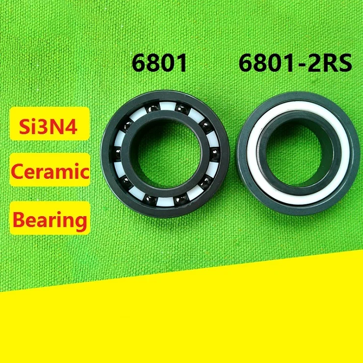 10pcs 6801 6801-2RS RS 2RS 12x21x5 mm Si3N4 full Ceramic bearing deep groove ball bearing 12*21*5mm
10pcs 6801 6801-2RS RS 2RS 12x21x5 mm Si3N4 full Ceramic bearing deep groove ball bearing 12*21*5mm