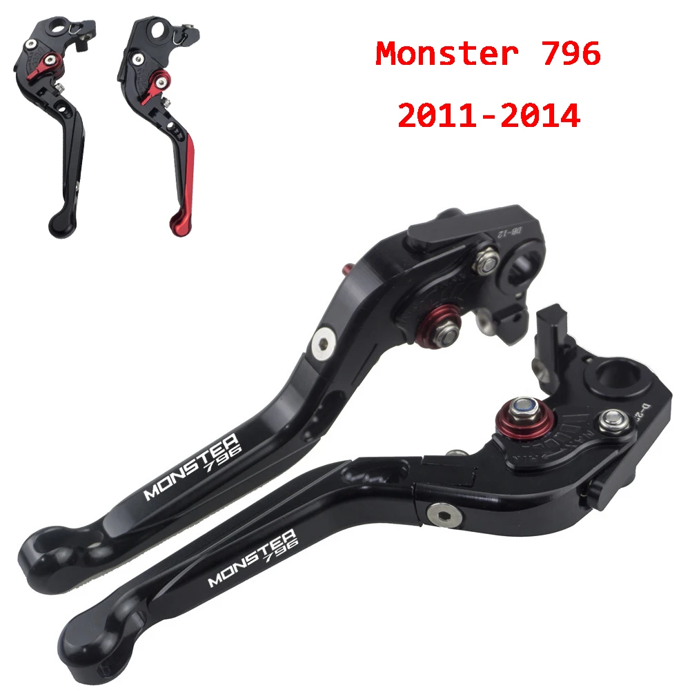 Brake Clutch Levers for DUCATI Monster 796 2011-2014 Adjustable Folding Extendable Motorcycle Levers
Brake Clutch Levers for DUCATI Monster 796 2011-2014 Adjustable Folding Extendable Motorcycle Levers