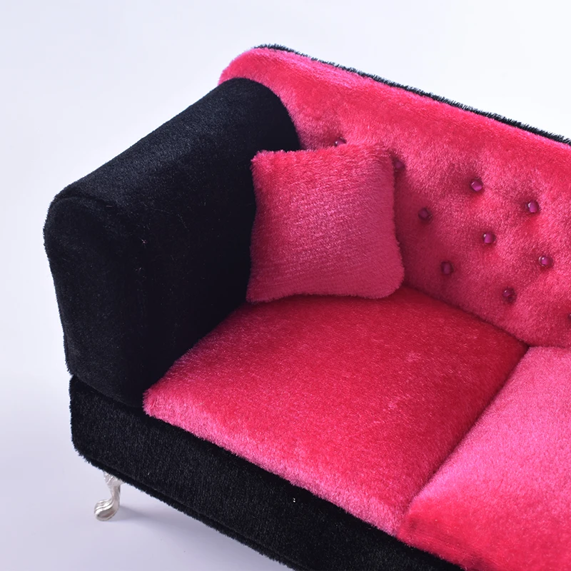 Elegant Black W Red Dollhouse Furniture Sofa Longue Couch Settee 1/6 Scale Recliner sofa chaise longue Deck chair/Recliner Model
Elegant Black W Red Dollhouse Furniture Sofa Longue Couch Settee 1/6 Scale Recliner sofa chaise longue Deck chair/Recliner Model