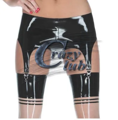 Crazy club_New fashion Women Sexy Latex Bloomers suspenders - two straps in front and two behind with clips
Crazy club_New fashion Women Sexy Latex Bloomers suspenders - two straps in front and two behind with clips