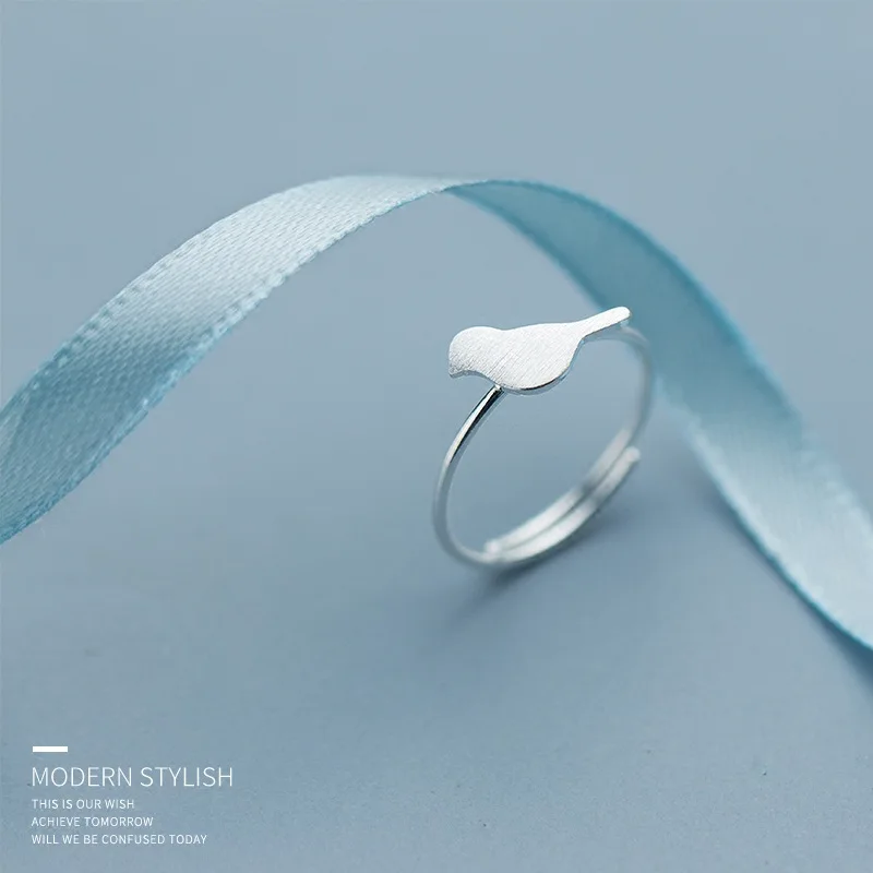 New 925 Sterling Silver Rings Cute Sweet Brushed Bird Couple For Women Rings Adjustable Rings Free Shipping
New 925 Sterling Silver Rings Cute Sweet Brushed Bird Couple For Women Rings Adjustable Rings Free Shipping